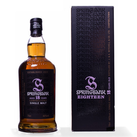 Springbank 18 Years Pink Old Label Lateltin 46.0%