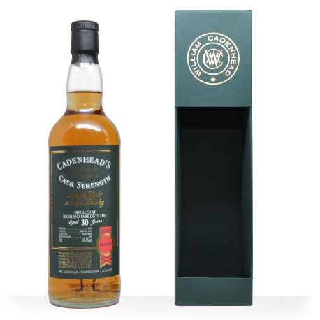 Highland Park 1989 30Y Cadenheads 47.4% - Whisky Raritäten