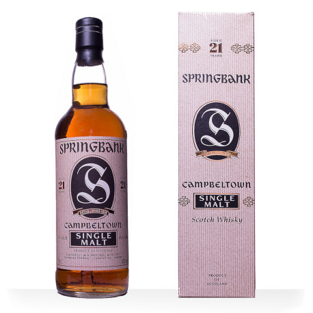 Springbank 21Y Lateltin Lanz Ingold 46.0% 2400 Bottles