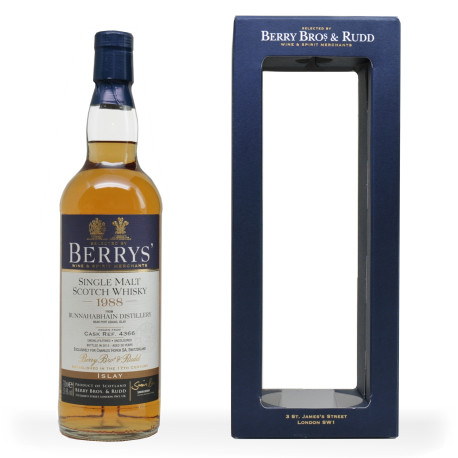 Bunnahabhain 1988 26Y Berry Bros & Rudd Cask 4366 51.9%
