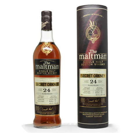 Secret Orkney 1995 24Y Maltman 49.9% Cask 101