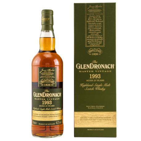 Glendronach 1993 25Y Master Vintage 48.2%
