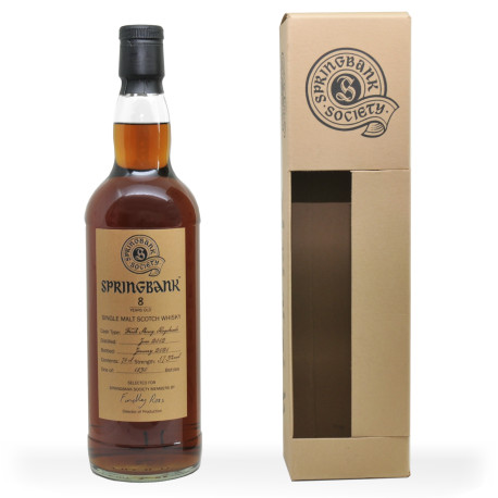 Springbank 2012 8 Years Society Cask Strength 57.3%