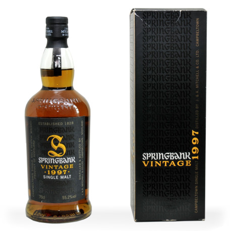 Springbank 1997 10Y Vintage Batch No. 1 55.2%