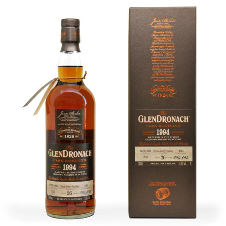 Glendronach 1994 26Y Single Cask 4363 52.8% - Speyside Malt