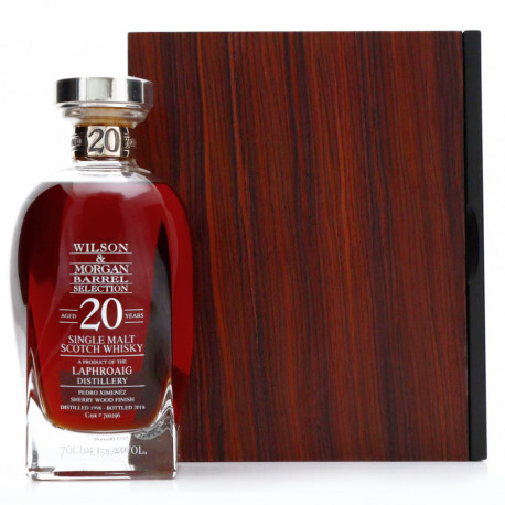 Laphroaig 20Y 1998 54.6% Wilson & Morgan 2018 - Whisky-Rarität