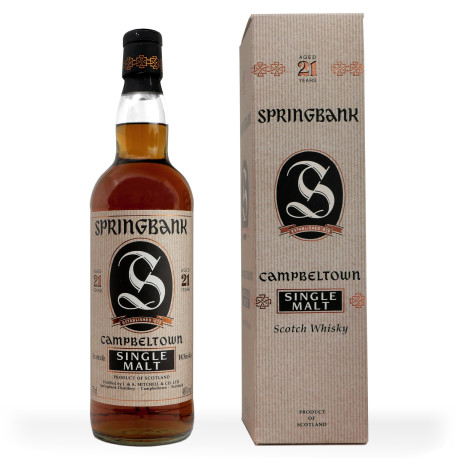 Springbank 21Y Release 29.01.2001 Lateltin Lanz Ingold 46.0%