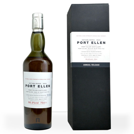 Port Ellen 1979 22Y Diageo 1st Release 2001 56.2%