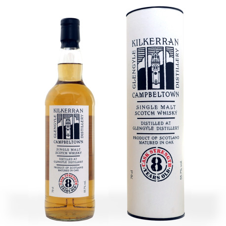Kilkerran 8Y Cask Strength Bourbon 2017 55.7% Batch 2