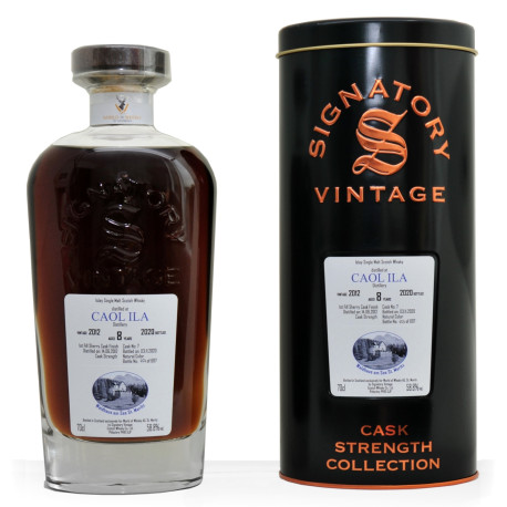 Caol Ila 2012 8Y First Fill Signatory Vintage Cask 7 58.8%