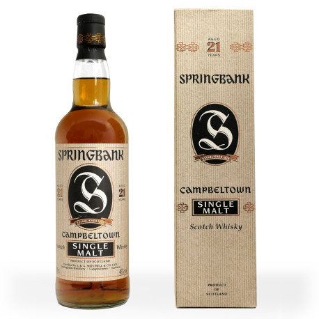 Springbank 21Y Release 29.01.2001 Lateltin Lanz Ingold 46.0%