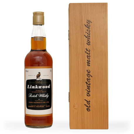 Linkwood 1954 Rare Vintage Gordon & MacPhail First Fill Sherry 40.0%