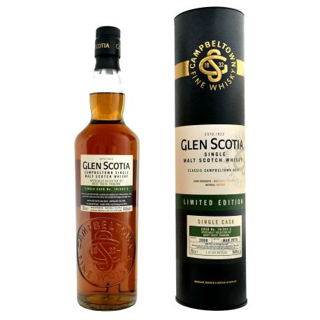 Glen Scotia 2008 11Y Ruby Port Single Cask 18/353-3 2019 54.8%