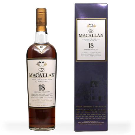 Macallan 1994 18Y Sherry Oak Release 2012 Old Label 43.0%