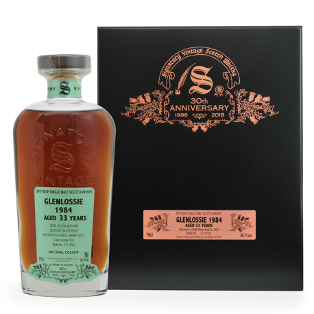 Glenlossie 1984 33Y Signatory 30th Anniversary Cask 2533 56.7%